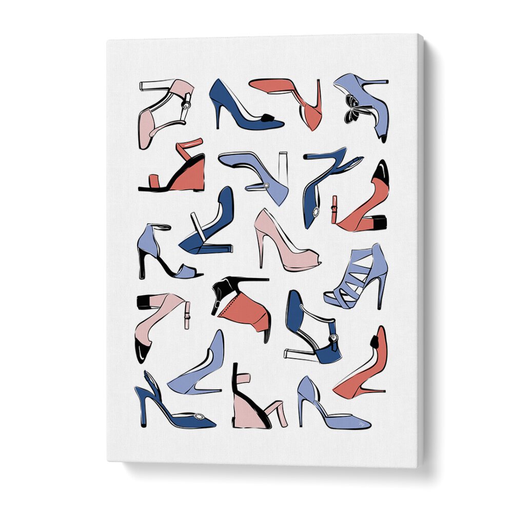 Vibrant COLOURFUL HEELS, FASHION POSTERS by Martina add elegance and creativity to any space with stunning design.