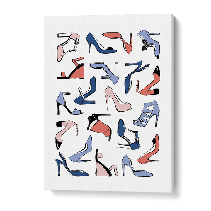 Vibrant COLOURFUL HEELS, FASHION POSTERS by Martina add elegance and creativity to any space with stunning design.