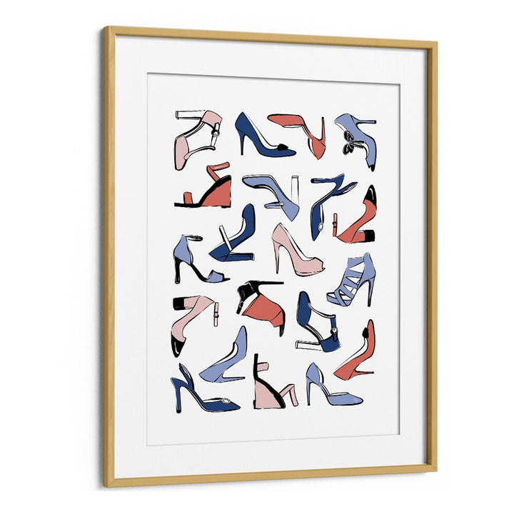 Vibrant COLOURFUL HEELS, FASHION POSTERS by Martina add elegance and creativity to your decor with stunning designs.
