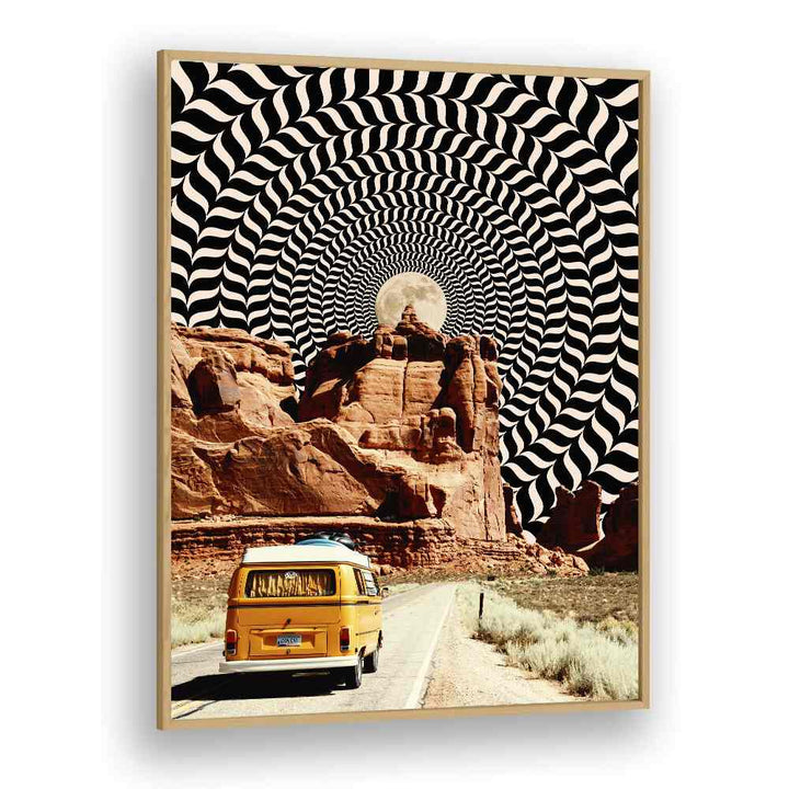 Transform your space with COMMUTE THE REAL, SURREAL ART PRINTS by Taudalpoi, featuring vibrant, captivating designs.