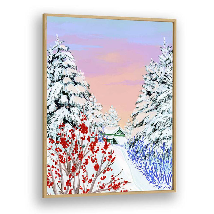 Stunning COPPER CREEK, LANDSCAPE PAINTINGS by Sarah Gesek in a framed print, perfect for enhancing any space.