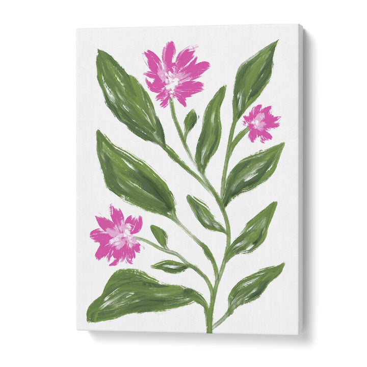 Exquisite Corn Flower, a vibrant floral flower painting by Martina, perfect for enhancing your nature-inspired decor.