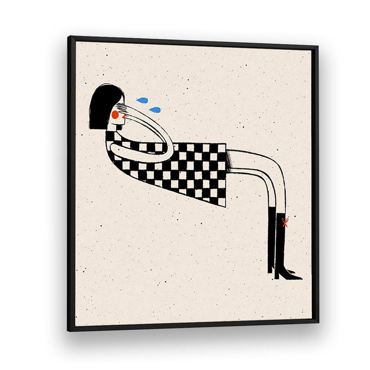 Stylish "Cover Me" wall art prints by Julia Leister enhance any space with modern elegance and creativity.