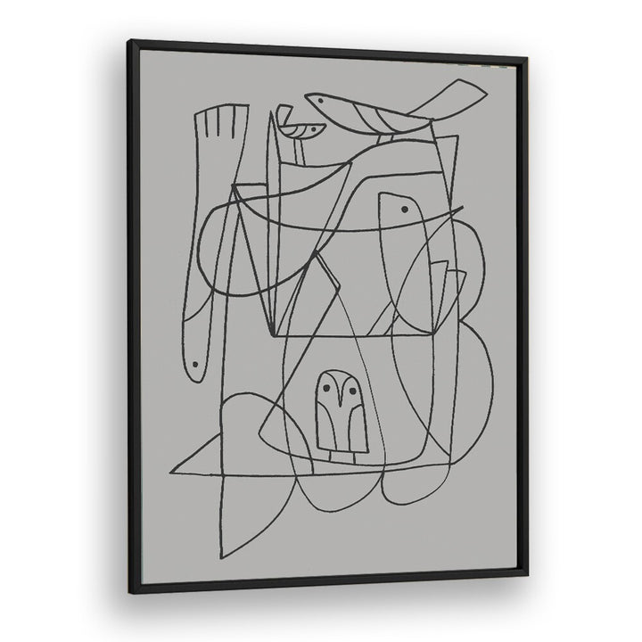 Stylish DAILY, LINE ART PAINTINGS by Dan Hobday, perfect for elevating modern living spaces with artistic flair.