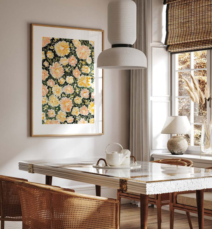 Bright and charming DAISIES, FLORAL FLOWER PAINTINGS by Dianne Nicole Fernando enhance any space with nature's beauty.