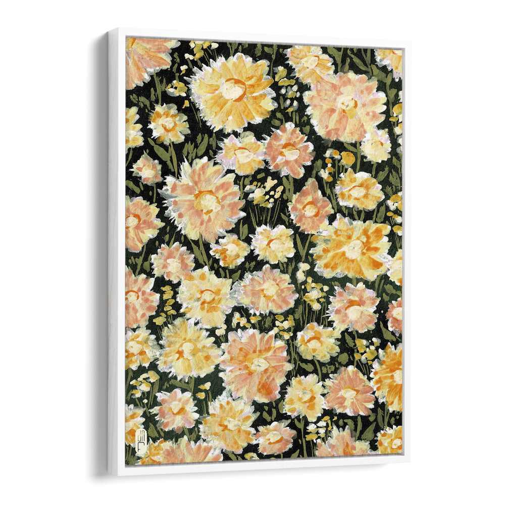 Bright and vibrant DAISIES, FLORAL FLOWER PAINTINGS by Dianne Nicole Fernando, showcasing nature's exquisite beauty.