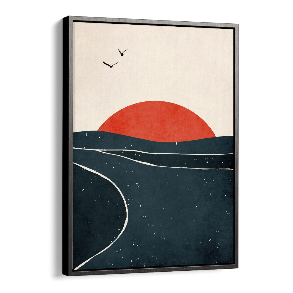 Dancing Seagulls landscape paintings bring serene beauty to your space with captivating coastal art.