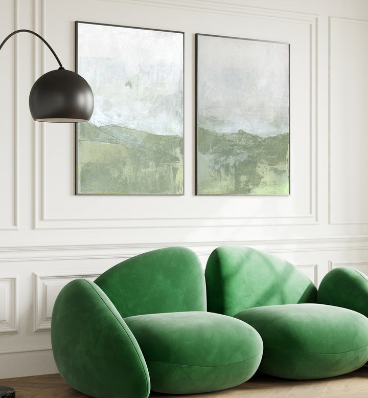 DARTMOOR NATIONAL PARK U.K. TRAIL SET, SET OF 2 PAINTINGS, enhances your decor with stunning English countryside art.