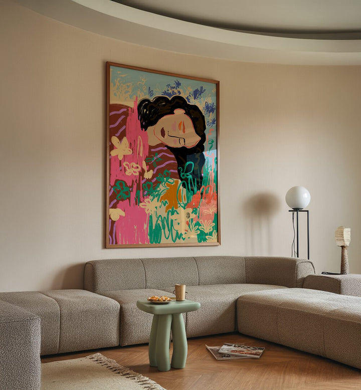 Transform your space with DAY DREAMING, VIBRANT art prints, adding a colorful touch to any room's decor.