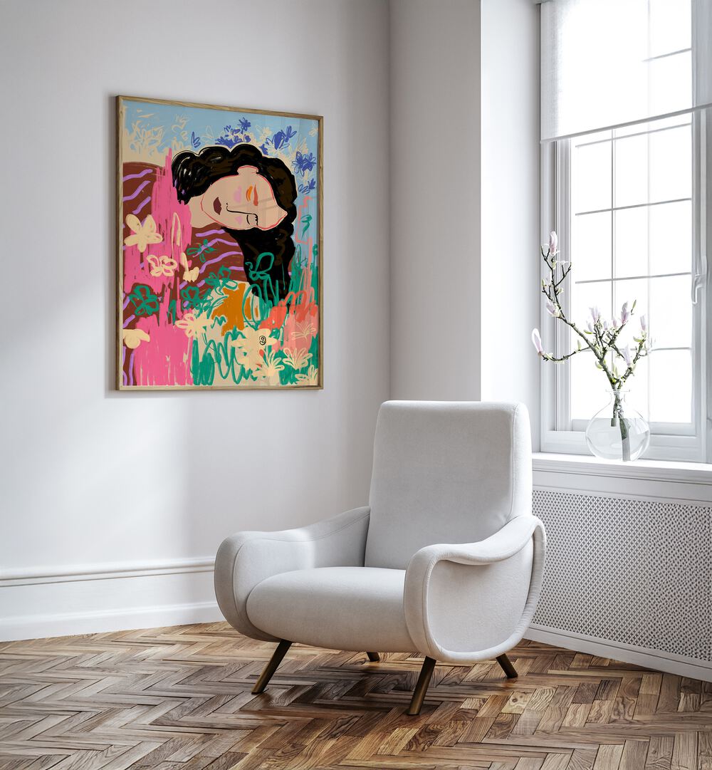 Transform your space with DAY DREAMING, VIBRANT art prints, adding imagination to your home decor. Perfect for any room!