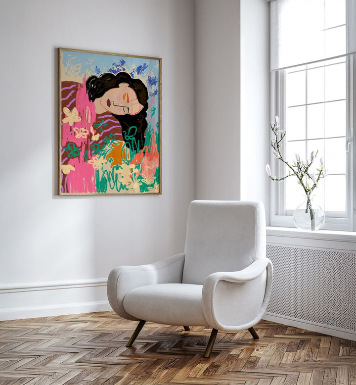 Transform your space with DAY DREAMING, VIBRANT art prints, adding imagination to your home decor. Perfect for any room!