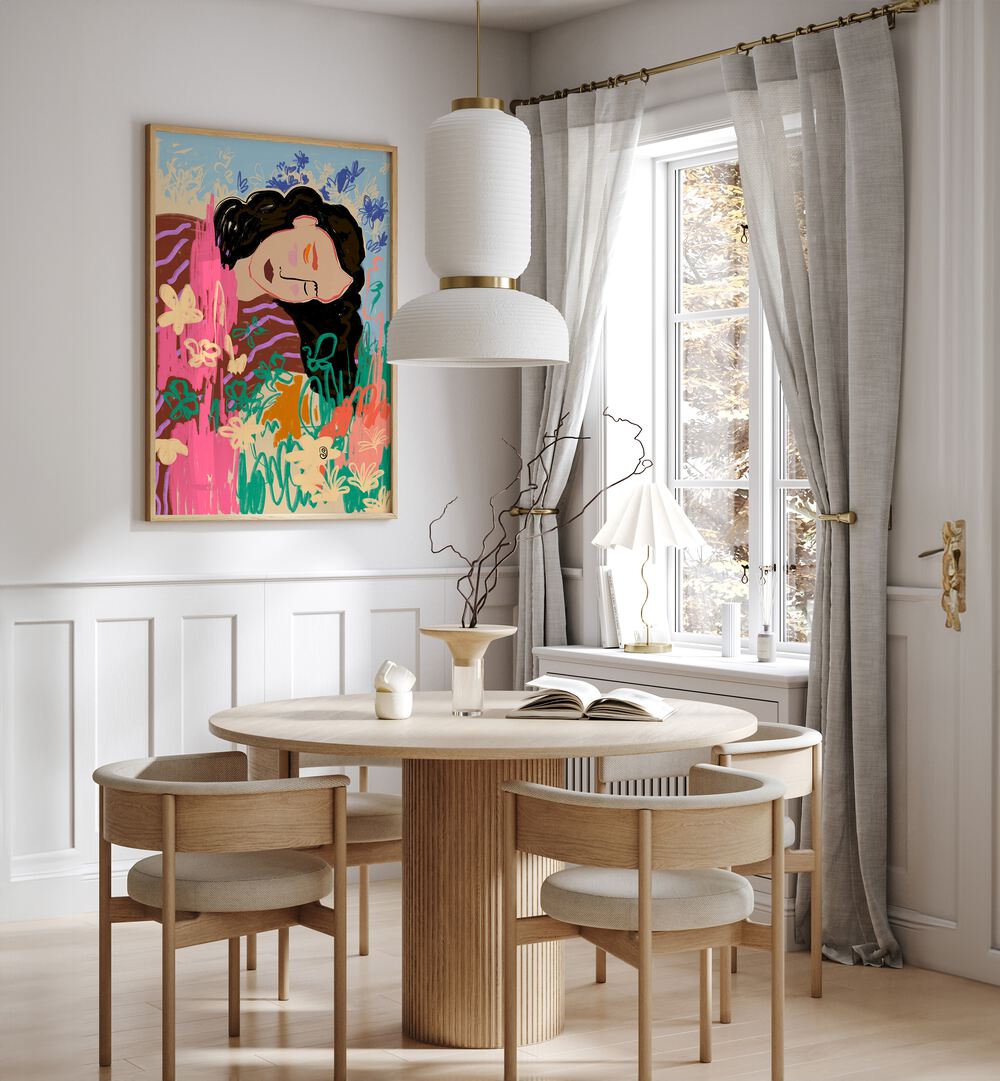 Brighten your room with DAY DREAMING, VIBRANT art prints, transforming spaces into colorful oases of imagination.