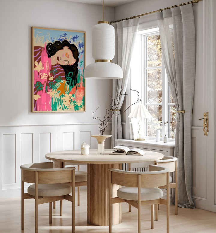 Brighten your room with DAY DREAMING, VIBRANT art prints, transforming spaces into colorful oases of imagination.