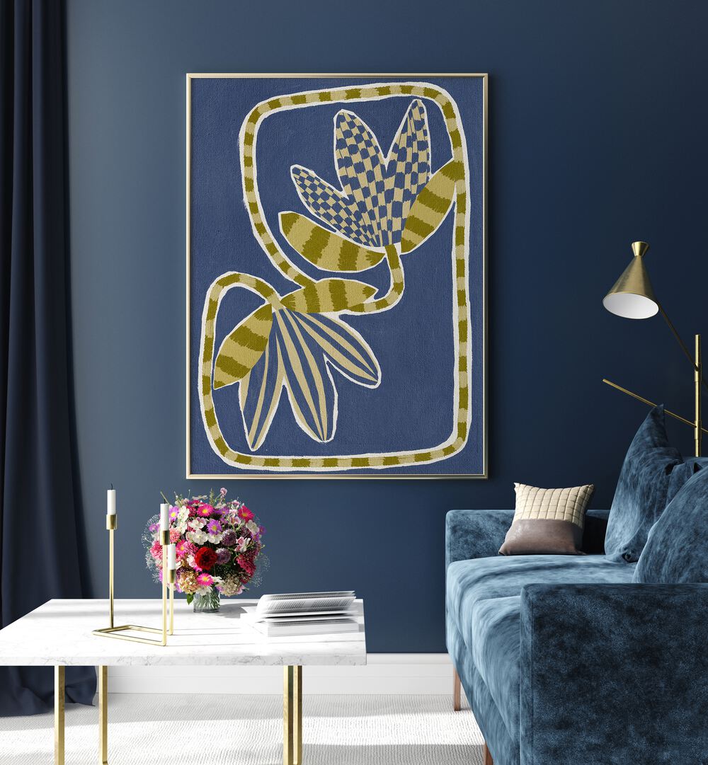 Decorate your space with the DELICATE BLOOM BLUE V, FLORAL FLOWER PAINTINGS for a touch of nature's elegance.