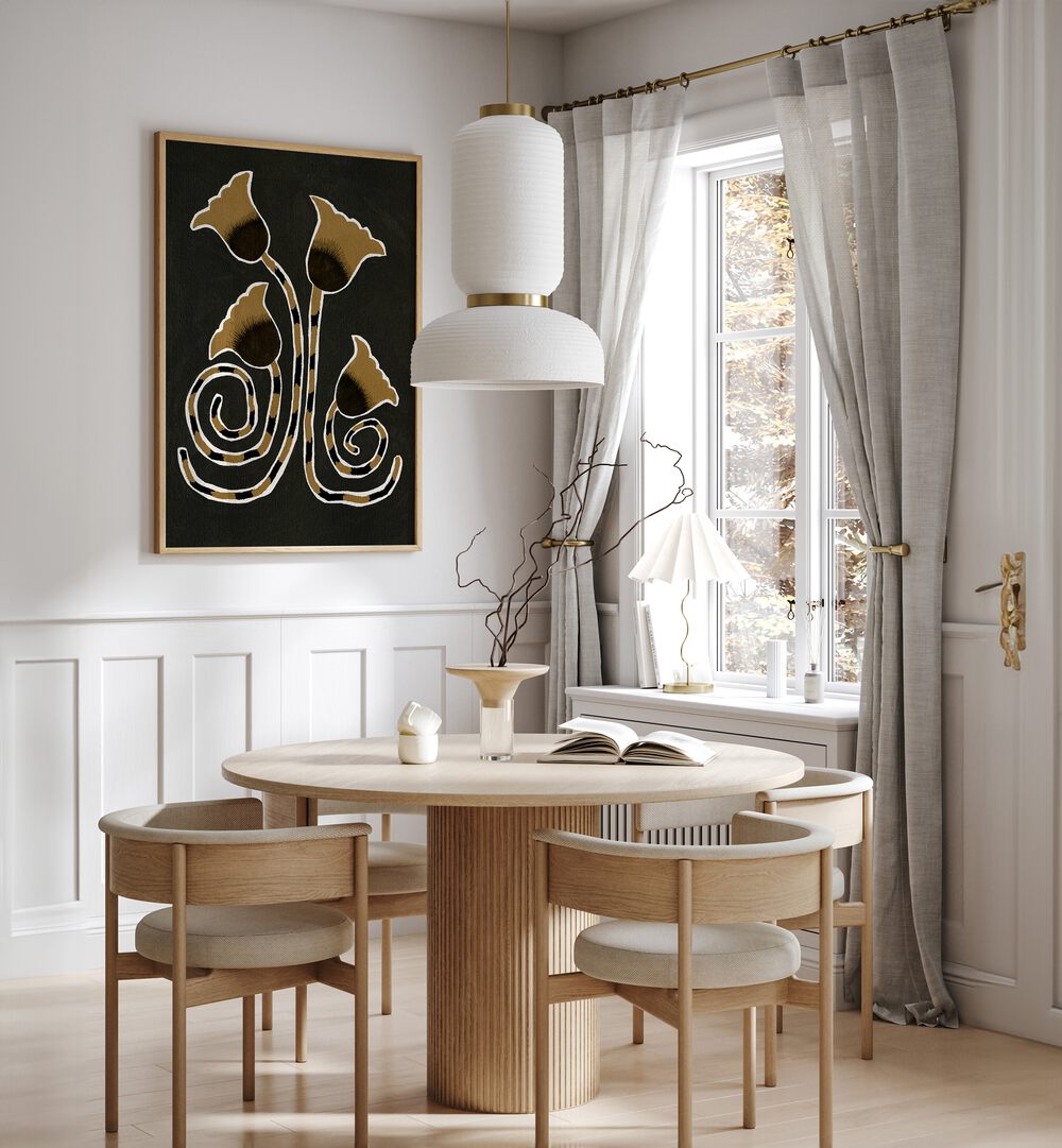 Stunning DELICATE BLOOM GREEN II, FLORAL FLOWER PAINTINGS enhance your home with elegance and artistry.