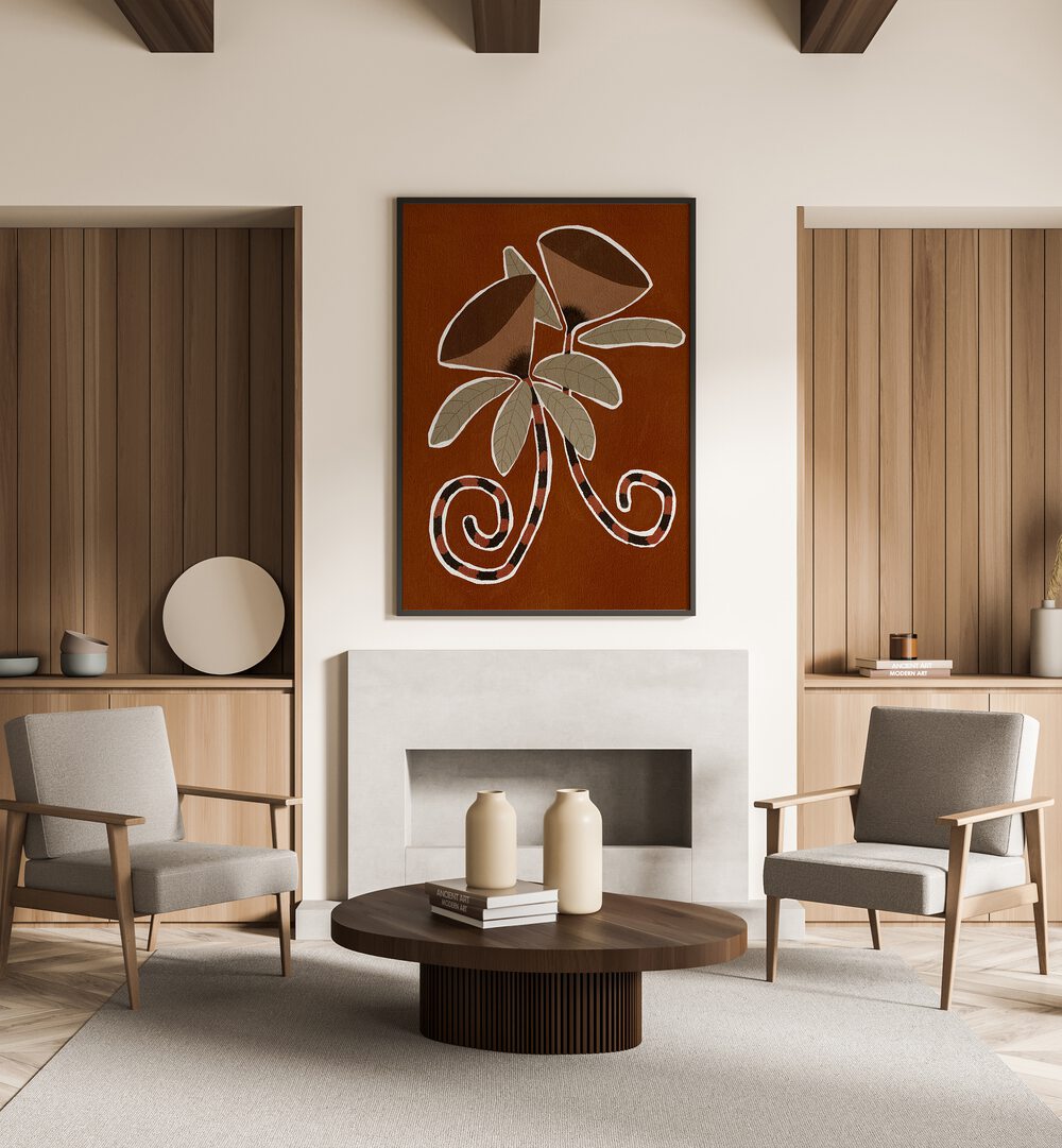 Elegant DELICATE BLOOM I, FLORAL FLOWER PAINTINGS enhance modern decor with vibrant colors and intricate design.