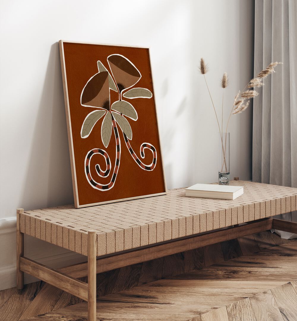 Showcasing DELICATE BLOOM I, FLORAL FLOWER PAINTINGS, this artwork adds elegance to any modern decor.