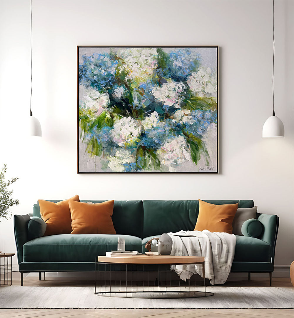 Transform your home with DELICATE BLOOMS, FLORAL FLOWER PAINTINGS featuring vibrant abstract floral art.