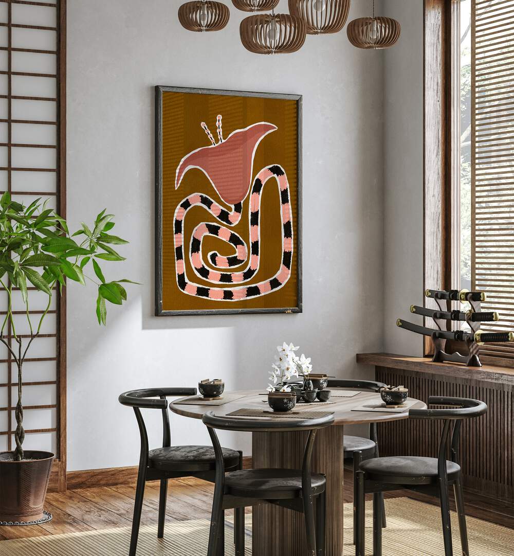 Vibrant DELICATE BLOOM XV, FLORAL FLOWER PAINTINGS, elevating home décor with elegance and intricate designs.