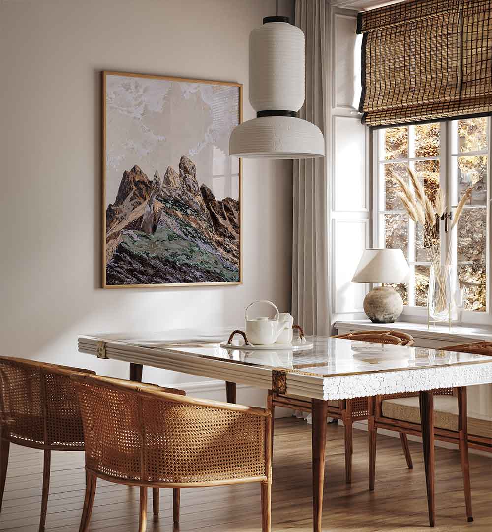 DOLOMITES , LANDSCAPE PAINTINGS