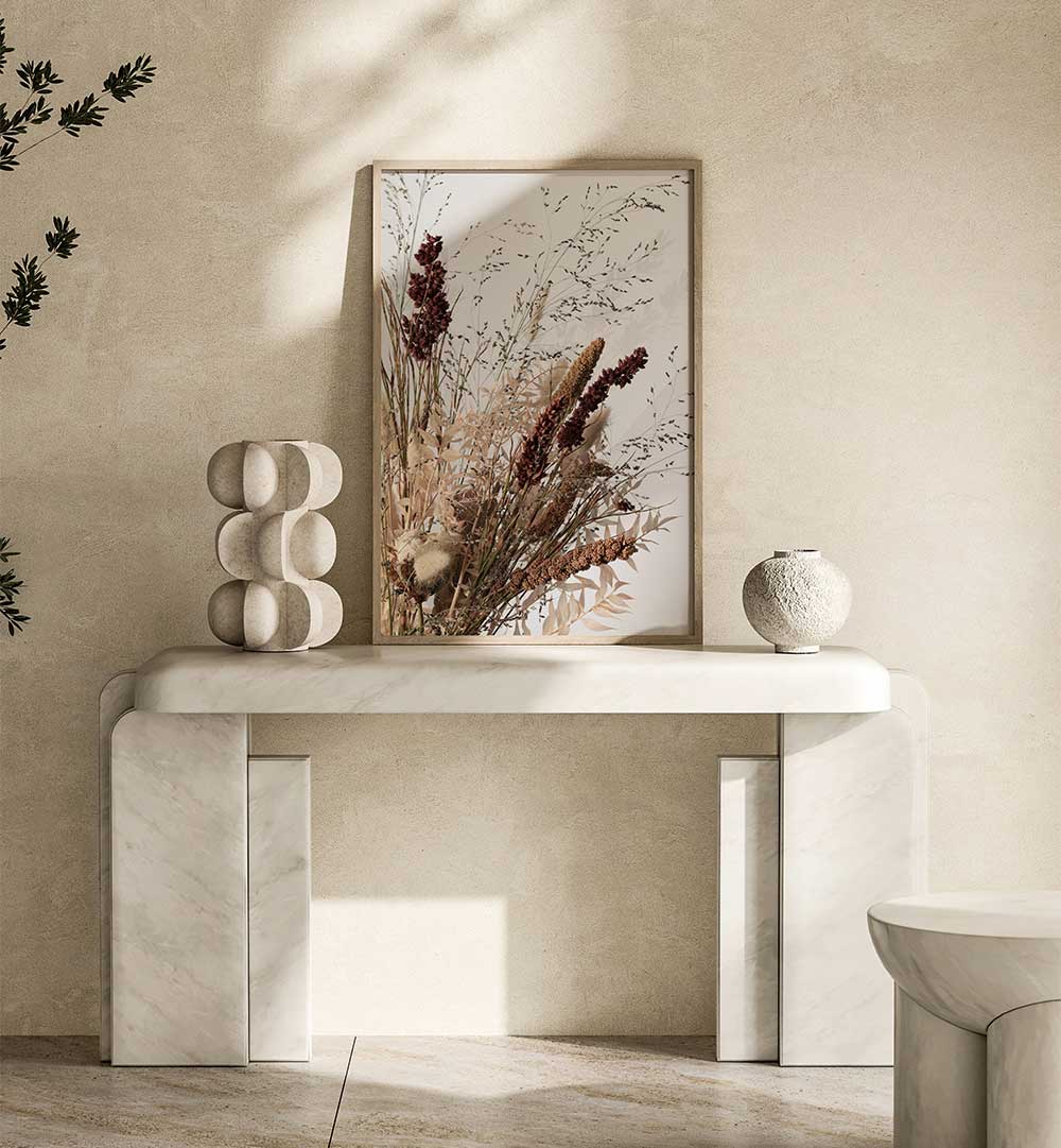 Stylish DRIED I, FLORAL FLOWER PAINTINGS enhance your decor with nature-inspired elegance and artistry.