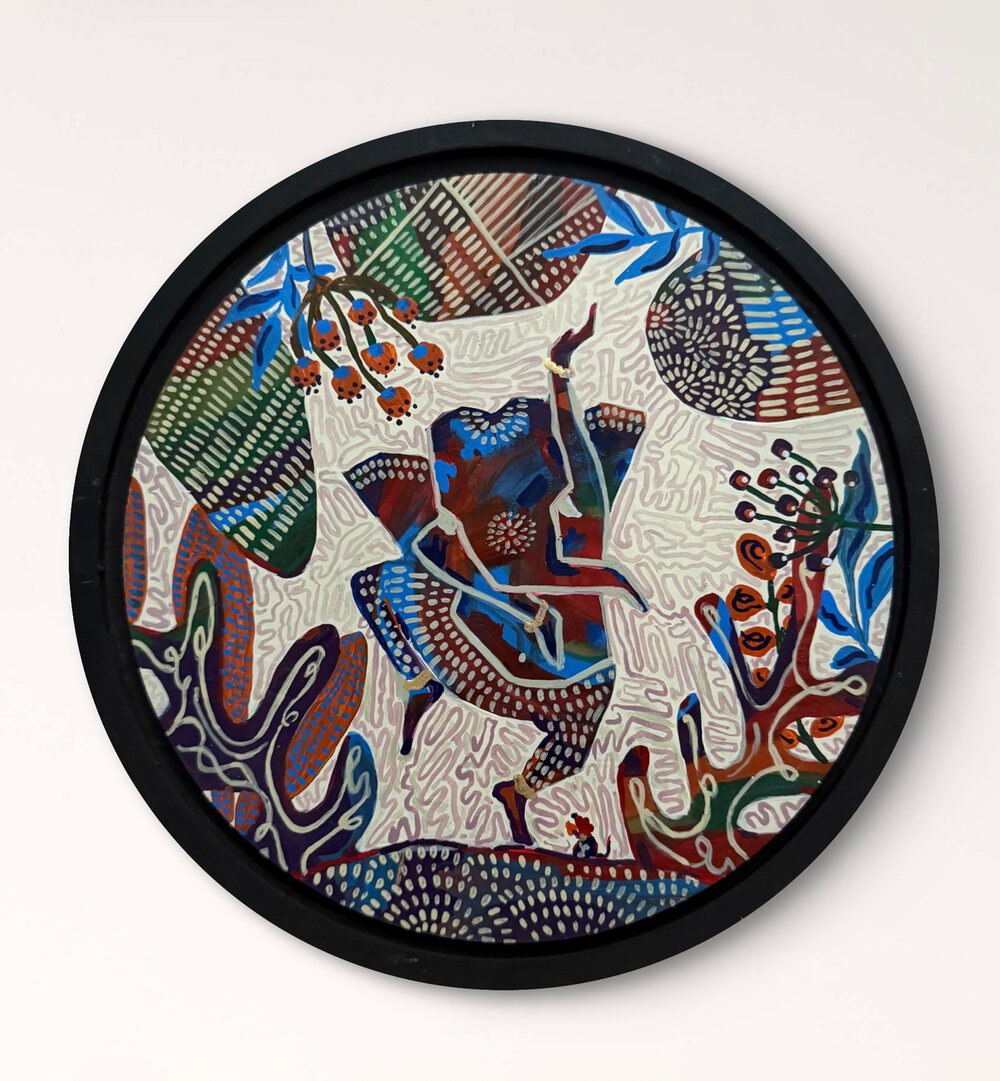 DANCE OF JOY , HANDMADE ARTWORKS