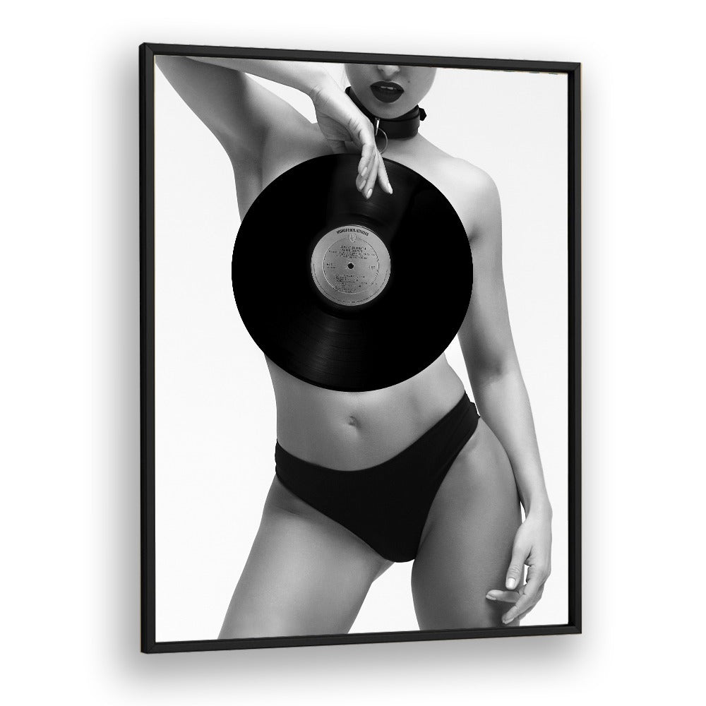 Stylish black and white "Death Ride" photography prints by David Drake, showcasing artistic expression and allure.