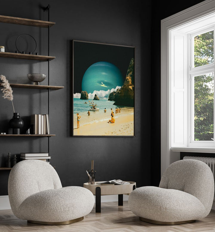 Elevate your decor with DETERMINATION, SURREAL ART PRINTS by Taudalpoi, blending vibrant colors and dreamlike landscapes.