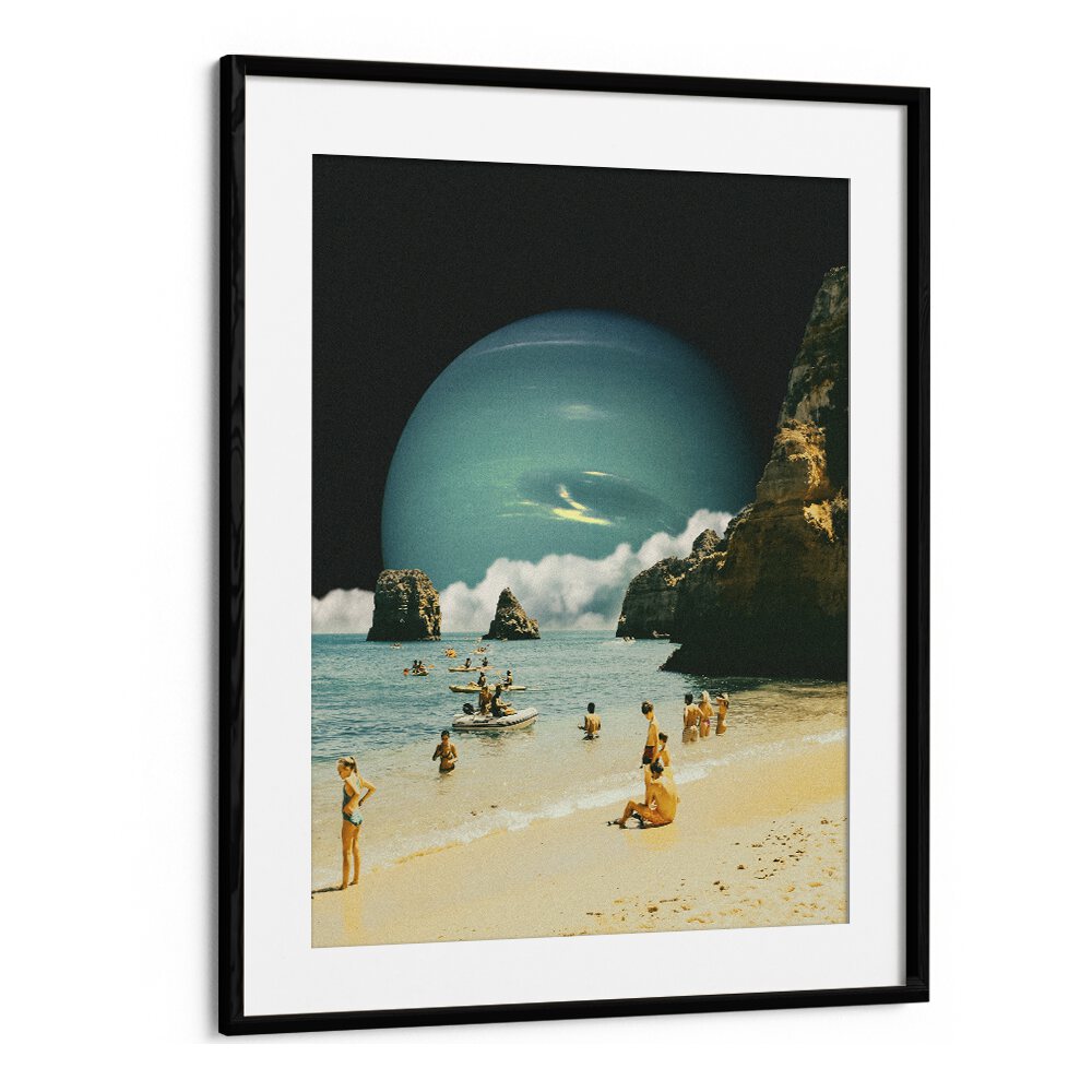 Surreal art print "DETERMINATION" by Taudalpoi, framed to enhance your decor with striking visuals.