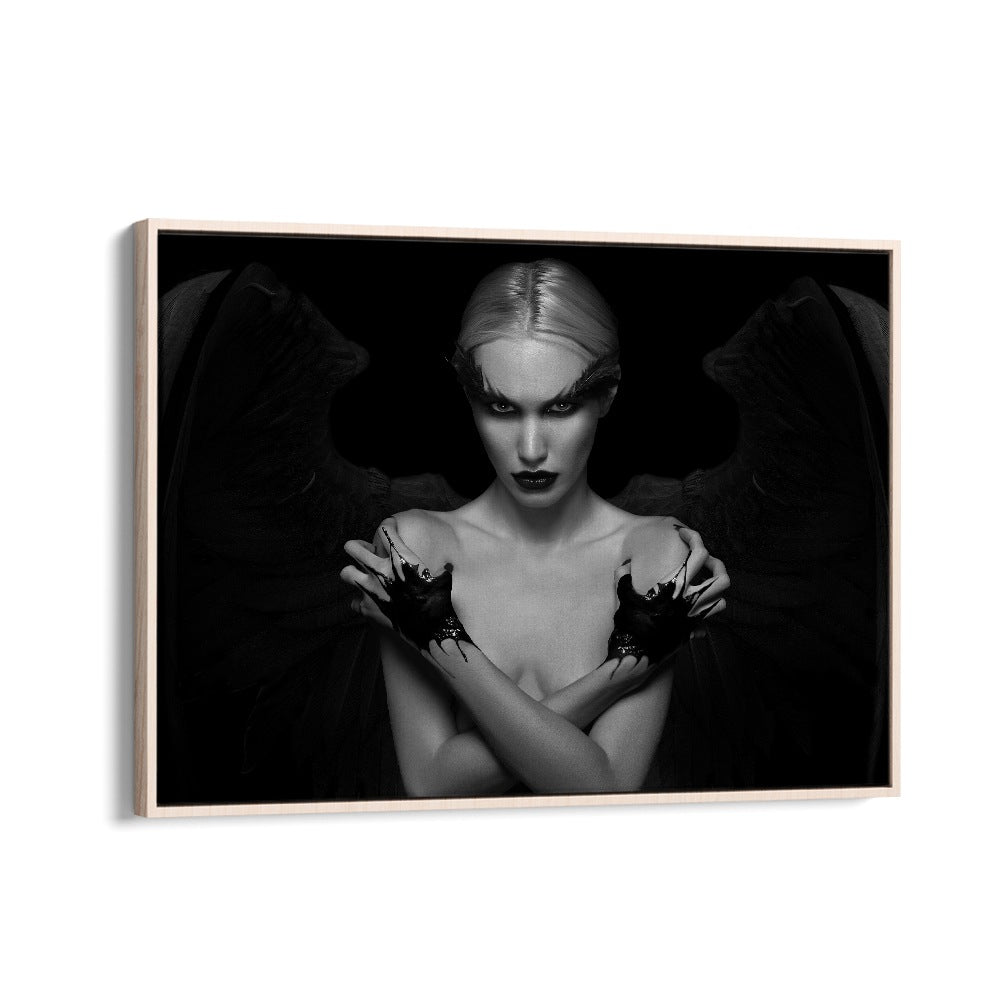 Captivating "Devil Inside Her" photography prints by David Drake, blending fine art and fashion in striking detail.