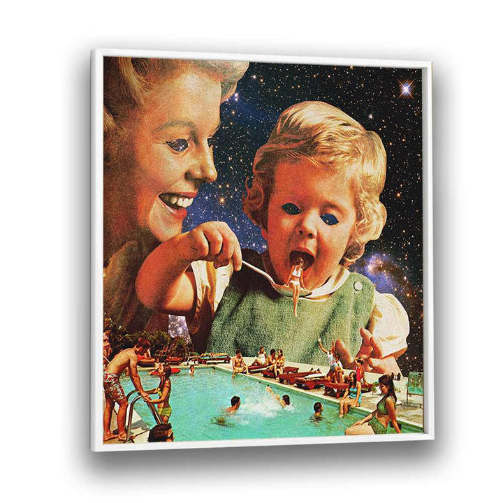 Surreal and whimsical, EAT UP, SURREAL ART PRINTS by Vertigo Artography transform your space with elegance.