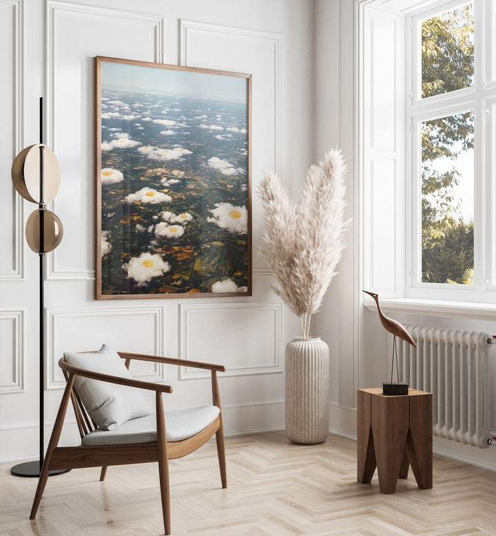 Stunning EGGY CLOUDS, SURREAL ART PRINTS by Vertigo Artography, enhancing your space with whimsical charm.