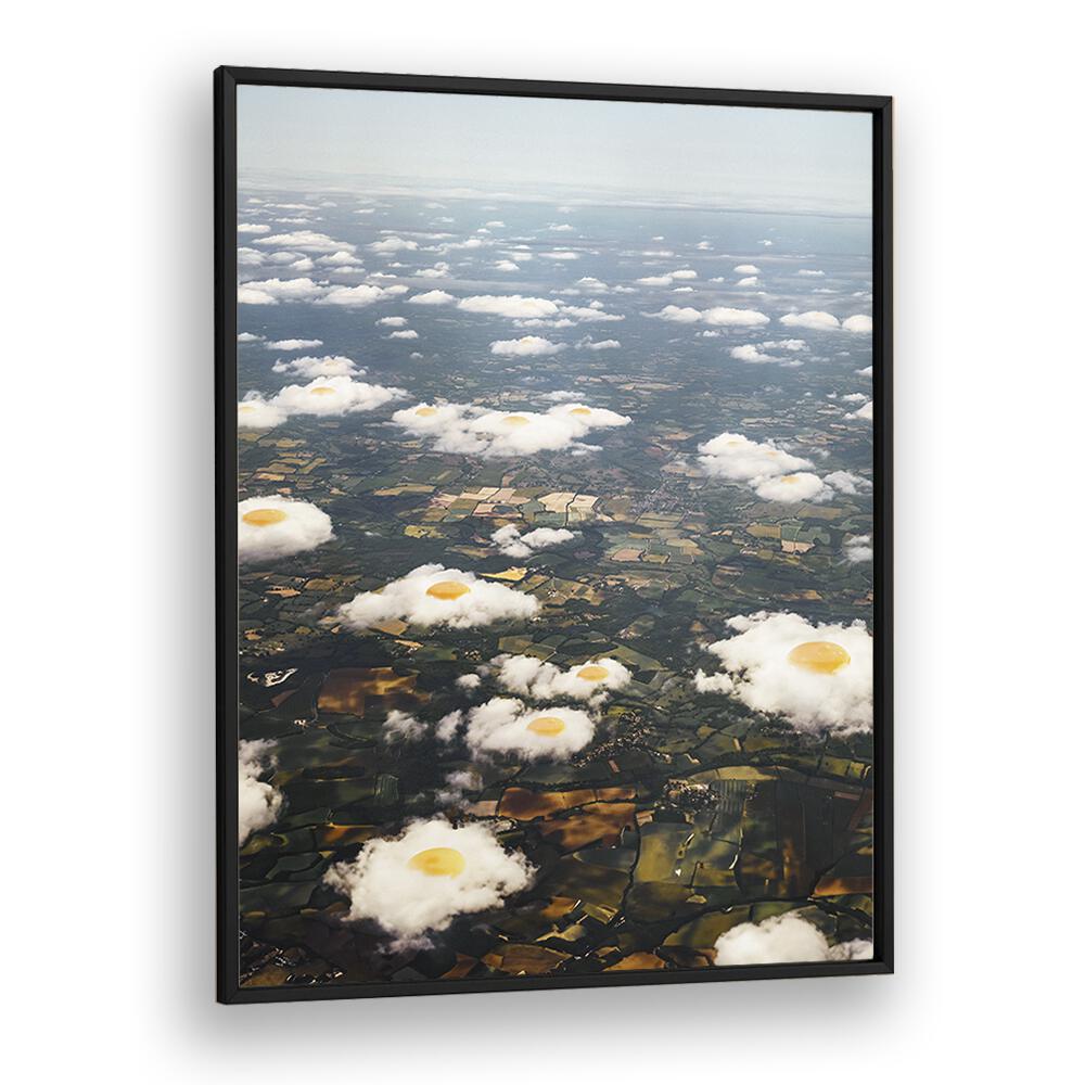 Surreal art print featuring Eggy Clouds from Vertigo Artography, blending whimsy with nature's beauty.
