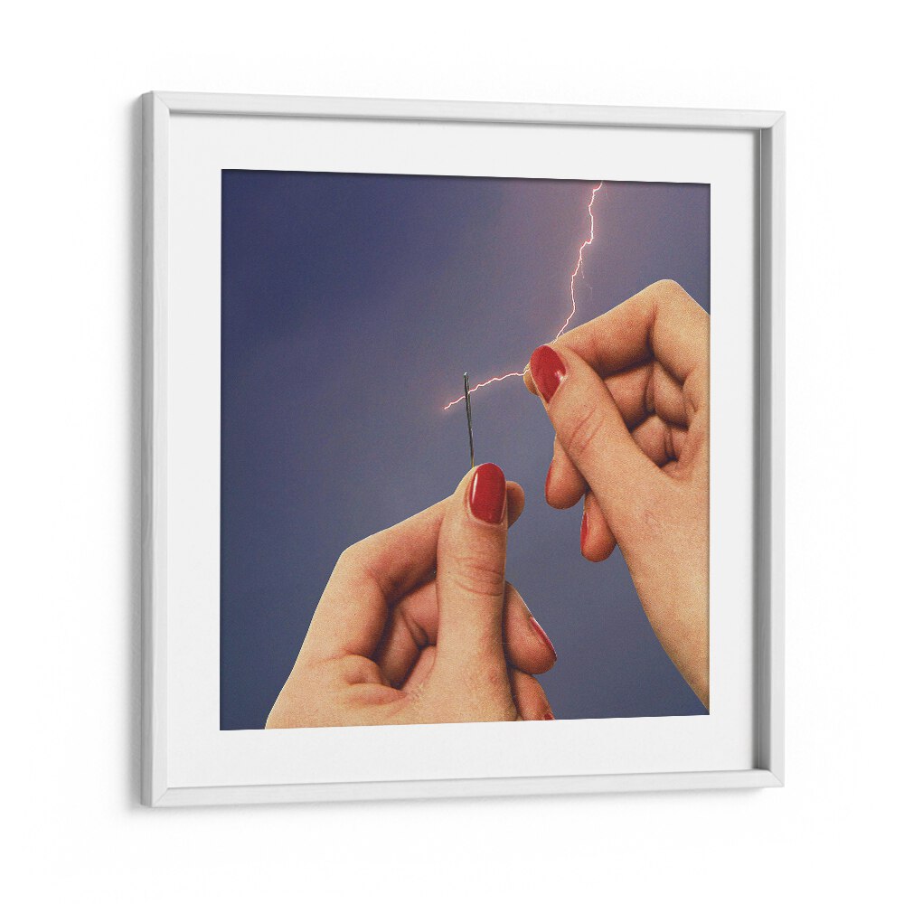 Elevate your decor with ELYSIAN THREAD, SURREAL ART PRINTS showcasing captivating craftsmanship by Vertigo Artography.