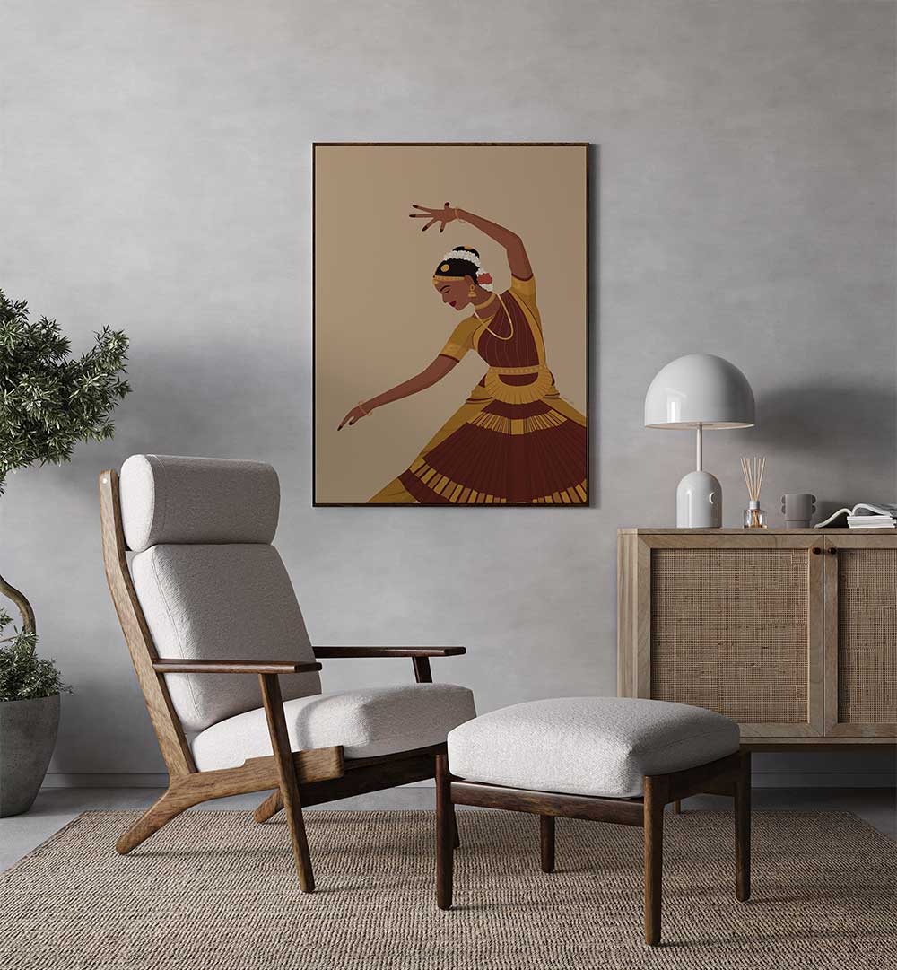 ETERNAL ELEGANCE , INDIAN ART PAINTINGS