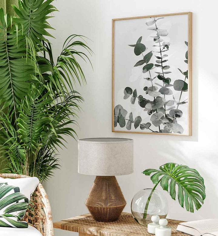 EUCALYPTUS CREATIVE VI, FLORAL FLOWER PAINTINGS enhance your space with vibrant colors and natural beauty.