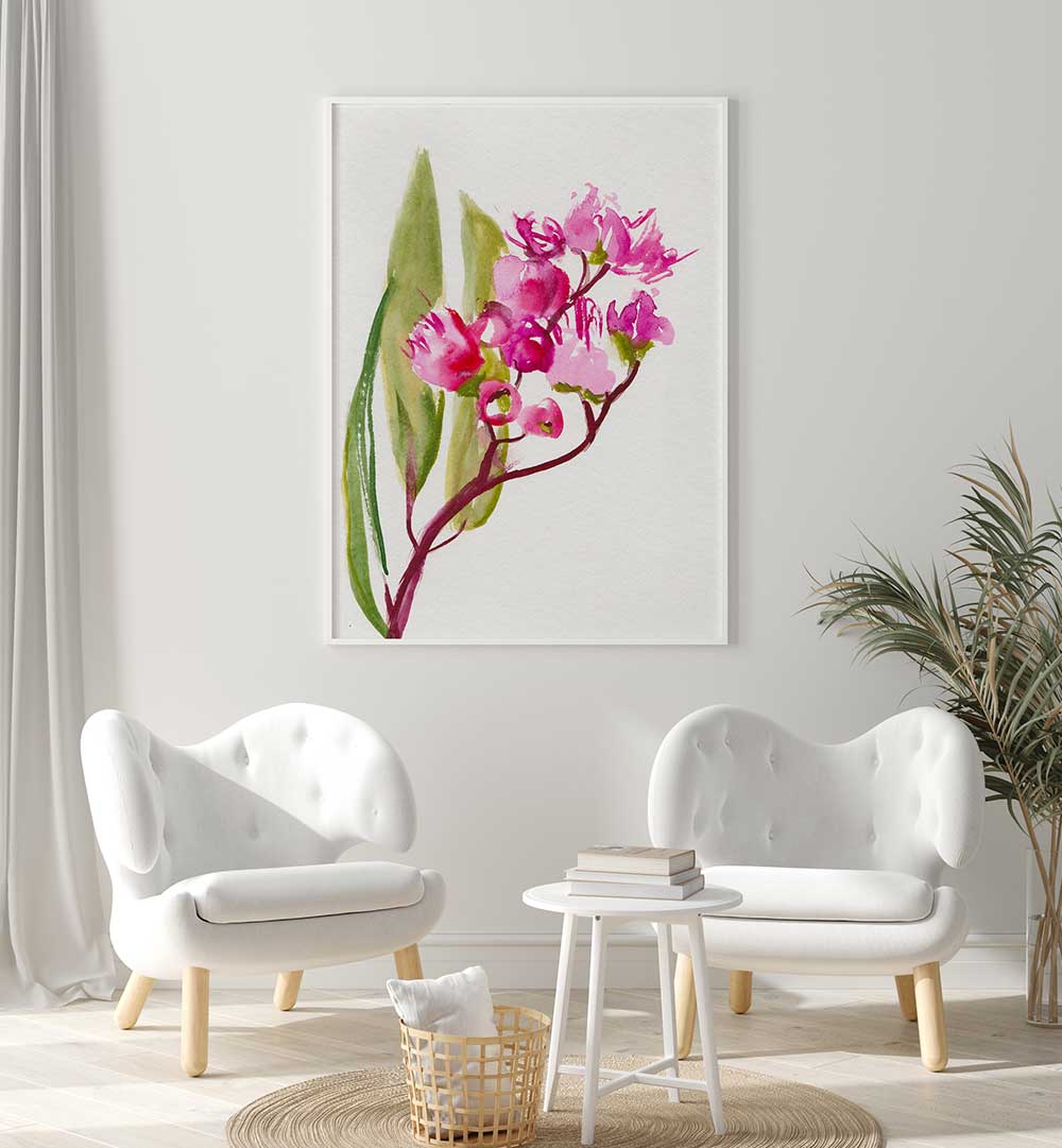 EUCALYPTUS , FLORAL FLOWER PAINTINGS
