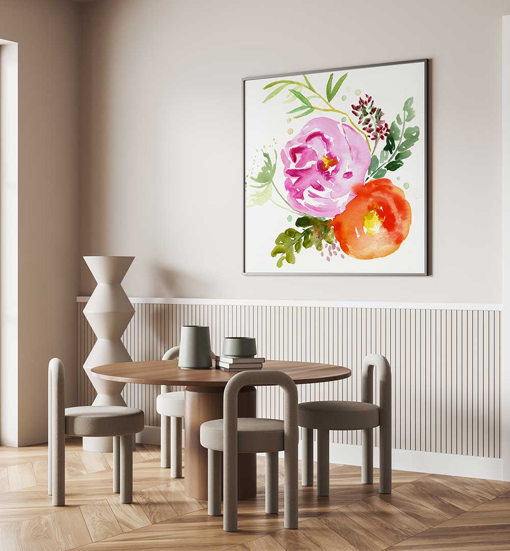 EVA , FLORAL FLOWER PAINTINGS