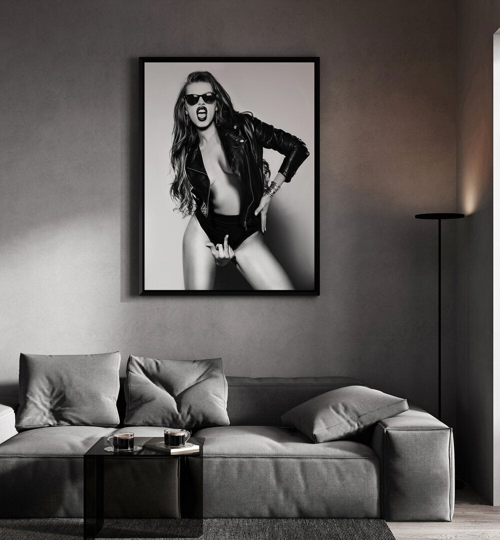 "Bold wall art featuring 'Eat This: The Future Is Female' by David Drake, perfect for elevating your space with EAT THIS, PHOTOGRAPHY PRINTS."