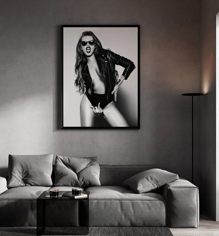 "Bold wall art featuring 'Eat This: The Future Is Female' by David Drake, perfect for elevating your space with EAT THIS, PHOTOGRAPHY PRINTS."
