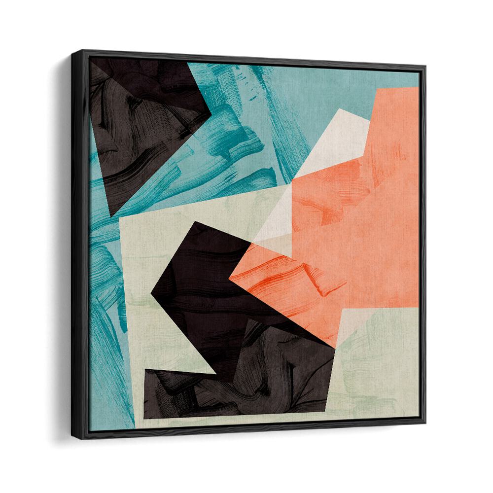 Elevate your decor with ECKEN IV, ABSTRACT PAINTINGS by Ana Rut Bre, showcasing vibrant colors and captivating forms.