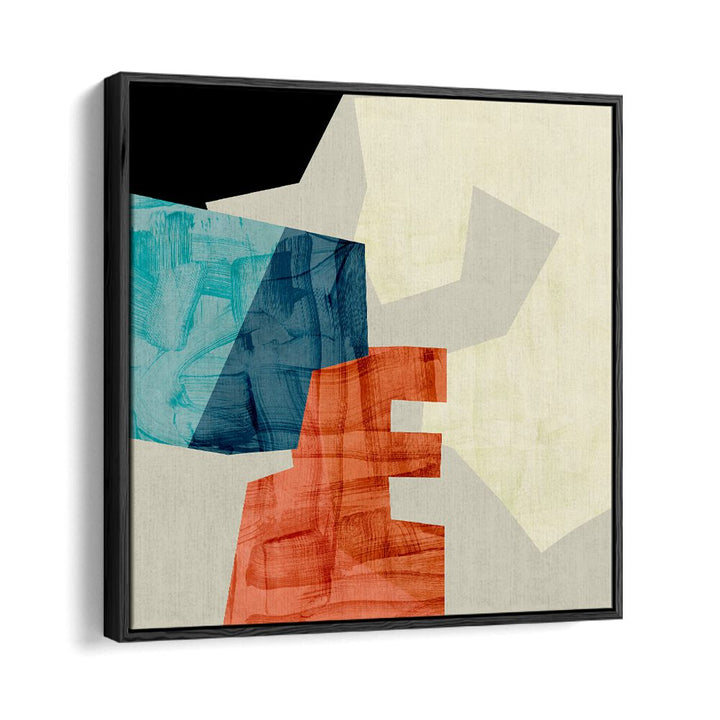 ECKEN KOPIE V, ABSTRACT PAINTINGS by Ana Rut Bre features vibrant colors and modern design for unique decor.