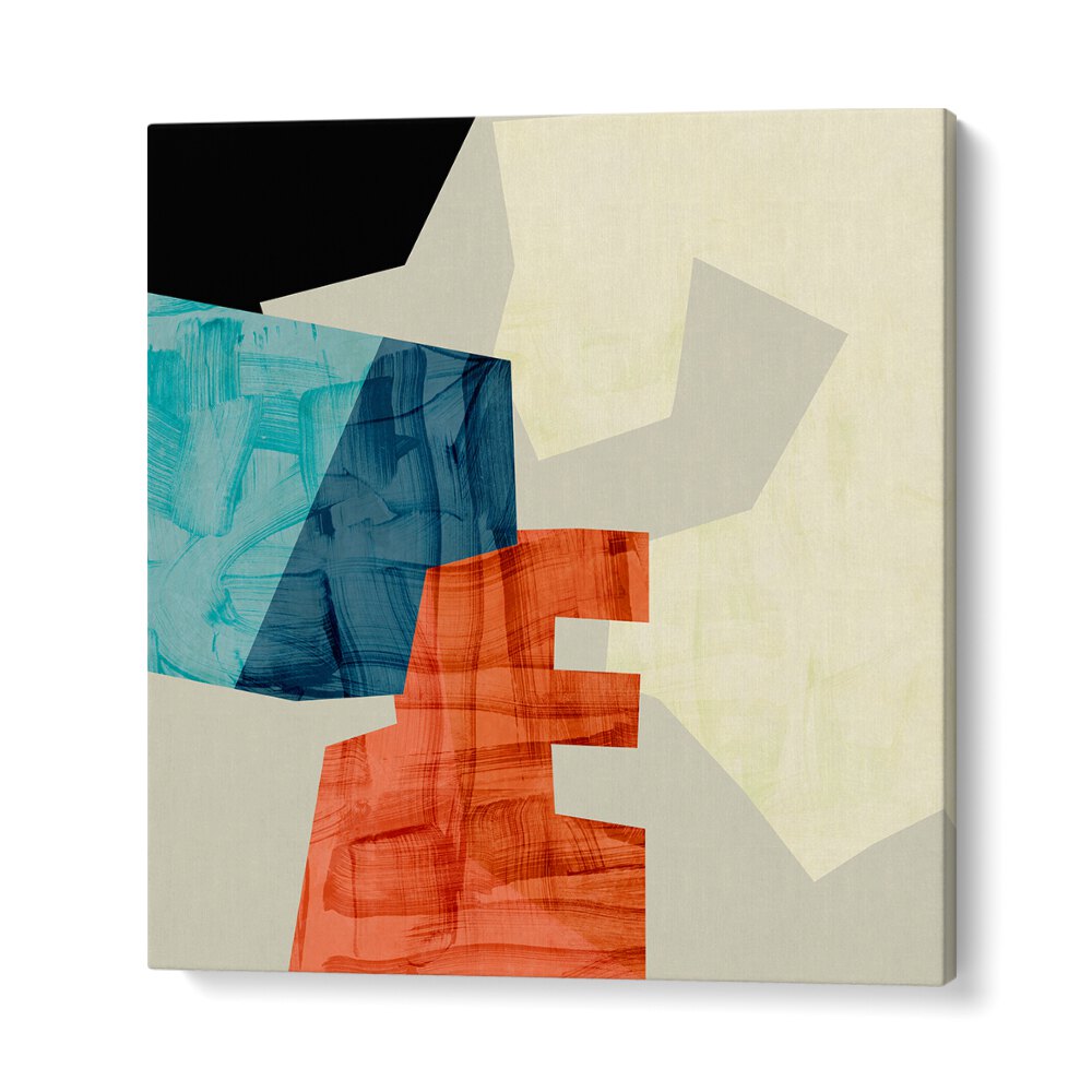 Transform your space with ECKEN KOPIE V, ABSTRACT PAINTINGS by Ana Rut Bre, showcasing vibrant colors and modern aesthetics.