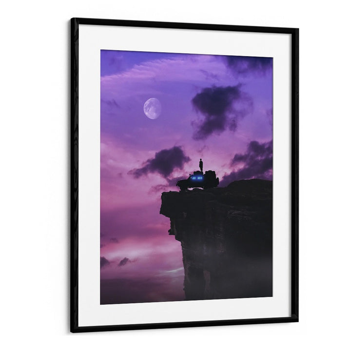 Stunning EDGE OF THE EARTH, SURREAL ART PRINTS by Ritvik Takkar, showcasing vibrant colors and imaginative landscapes.