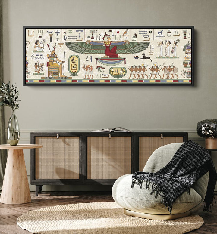 Transform your space with EGYPTIAN LIFE STYLE, GALLERY WALLS showcasing stunning ancient Egyptian artistry.