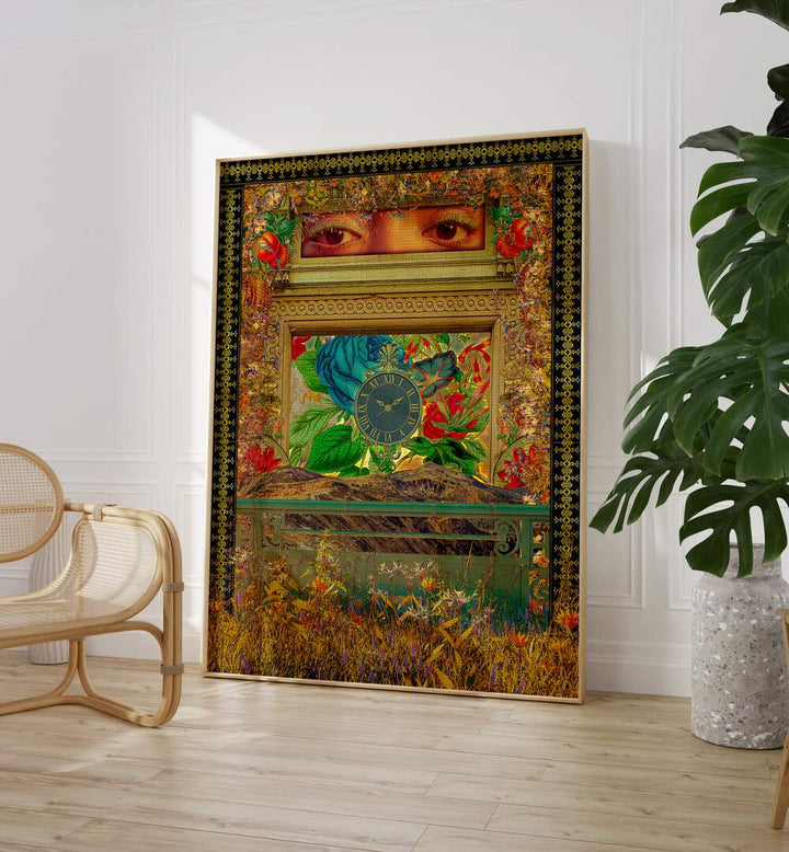 Vibrant EVENT, SURREAL ART PRINTS by Cosmo Zach, showcasing imaginative design and rich colors on premium canvas.