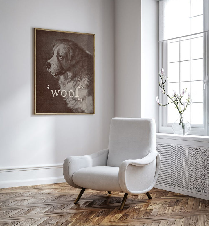 FAMOUS QUOTE DOG, QUOTES poster by Florent Bodart adds charm and wisdom to your wildlife art collection.