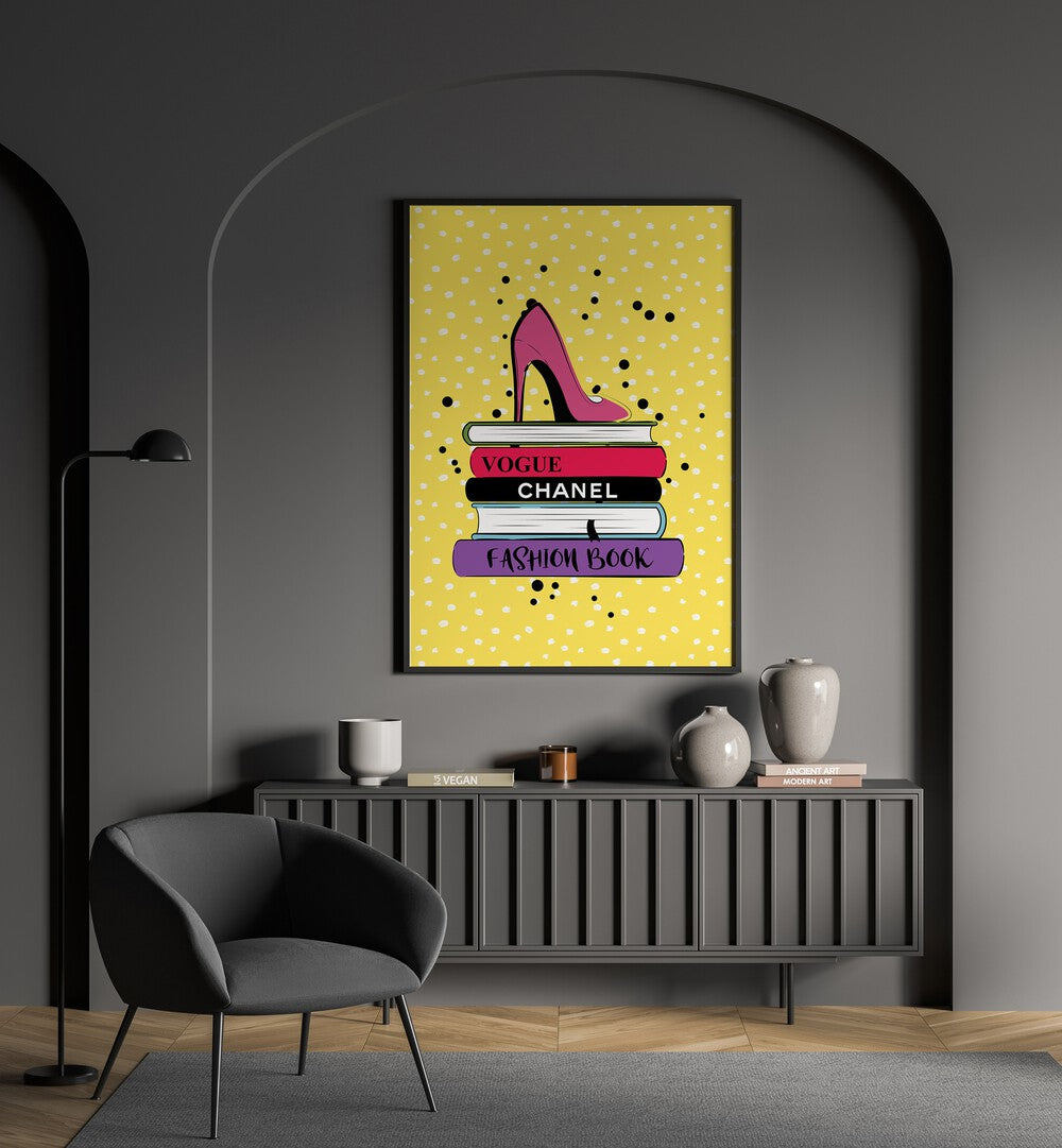 Chic wall art featuring FASHION BOOKS and FASHION POSTERS to elevate your stylish space with sophistication.