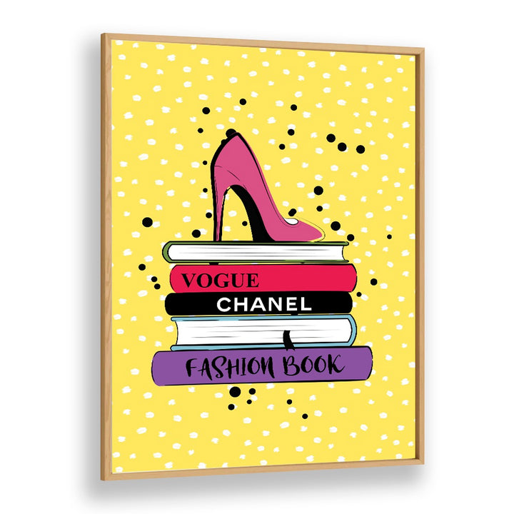 Chic FASHION BOOKS and FASHION POSTERS art print adds stylish flair to your space, perfect for fashion lovers.