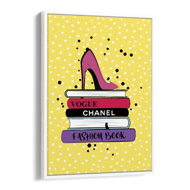 Stylish illustration featuring FASHION BOOKS and FASHION POSTERS, perfect for chic home décor by Martina.